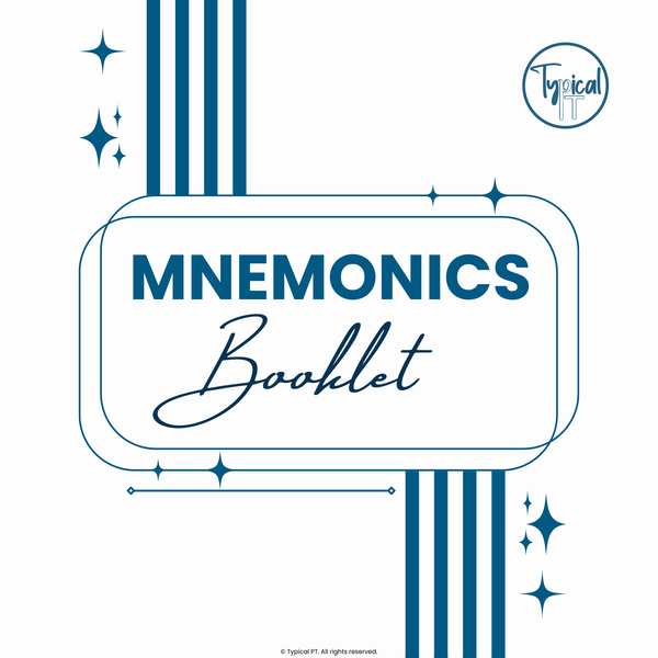 Mnemonics Booklet