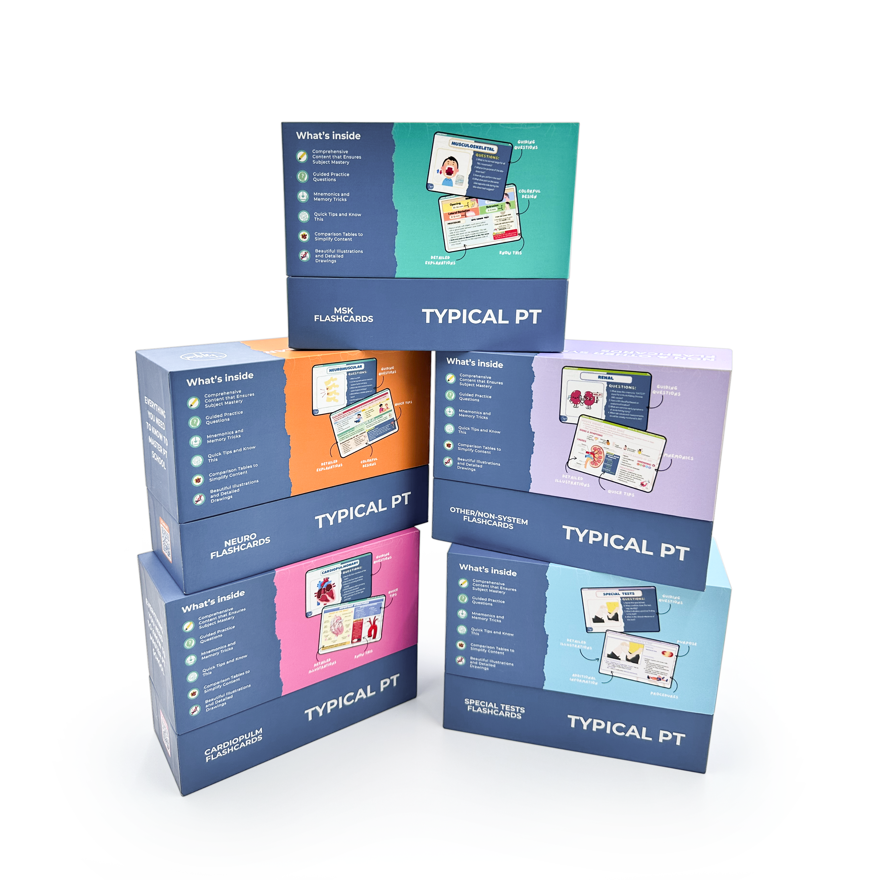 Physical Therapy Essentials Flashcard Set