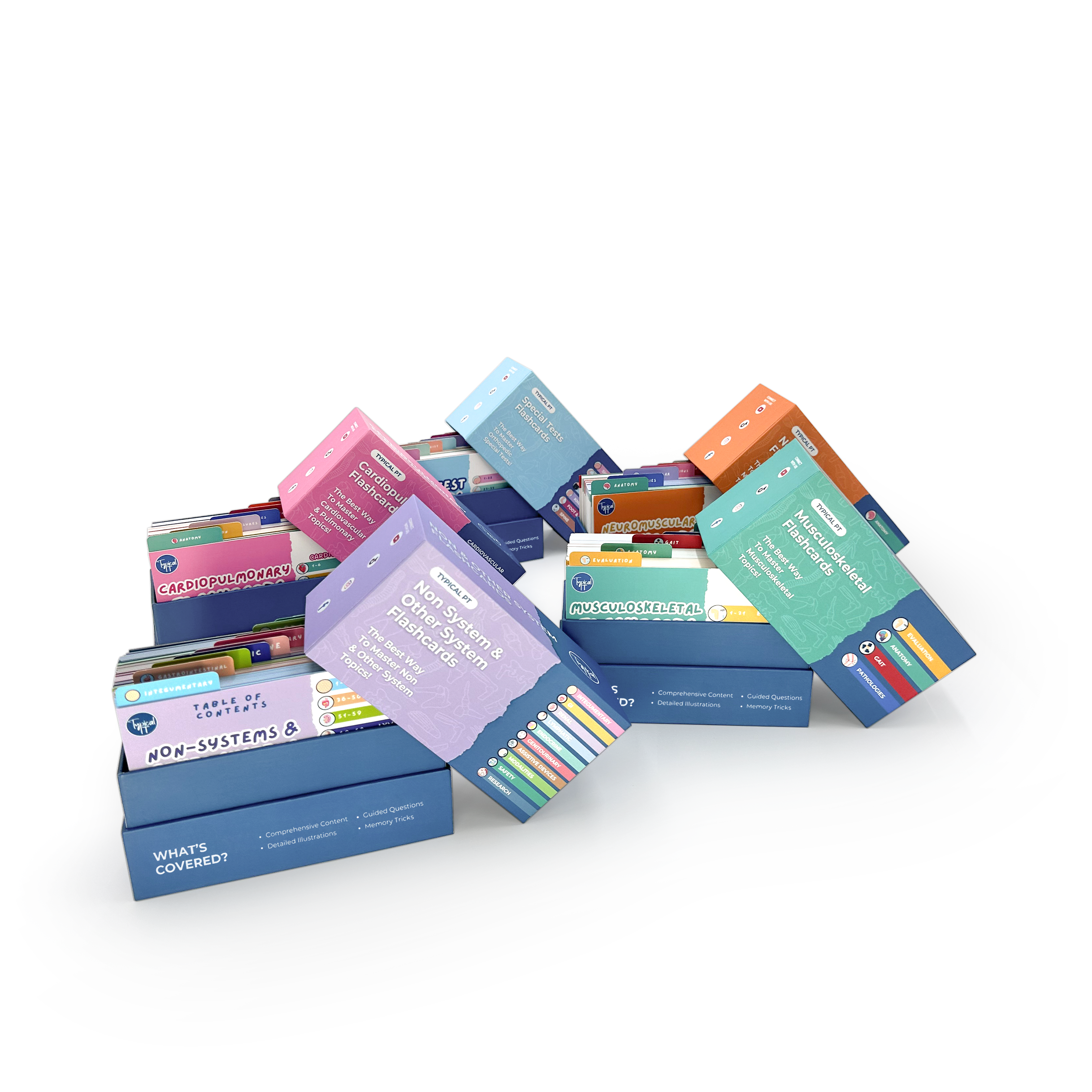 Physical Therapy Essentials Flashcard Set