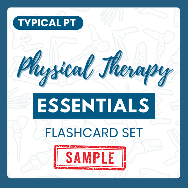 Free PT Essentials Flashcards